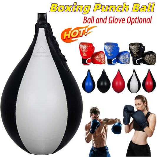 Boxing Reflex Speed Ball – Wall-Mounted PU Leather Trainer